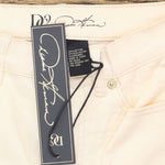 DG2 by Diane Gilman Petite Embroidered Applique Wide Leg Jeans
