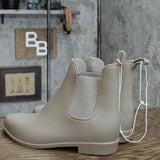 A New Day Women's Chelsea Wide Width Rain Boots Gray 10W