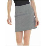 S.C.& CO. Women's 360 Degrees Tummy Control Skort Black Geo Small