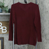 NWT Isaac Mizrahi Live! 2-Ply Cashmere V-neck Tunic Sweater. A296236 X-Small