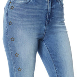 DG2 by Diane Gilman Women's Star Classic Stretch Boot Cut Jeans