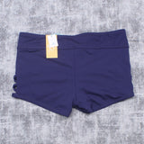 NWT Kona Sol Women's Strappy Side Swim Shorts. AFG65B Small