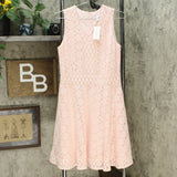 Charter Club Women's Lace Fit and Flare Dress