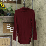 Isabel Maternity by Ingrid & Isabel Lightweight French Terry Cowl Neck Sweatshirt