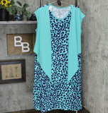 Cuddl Duds Women's Flexwear Tie Front Midi Dress