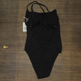 Shade & Shore Women's Tall/Long Torso Ribbed Crossback One Piece Swimsuit AFO830