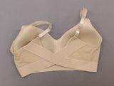 Rhonda Shear Women's Plus Size Mesh Back Detail Molded Cup Bra