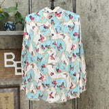 DG2 by Diane Gilman Women's Signature Collection Silk Blend Top