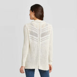 Knox Rose Women's Long Sleeve Layering Sweater Cardigan