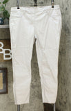 DG2 by Diane Gilman Women's Plus Size Reversible Twill Pull On Skinny Jeans