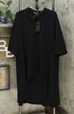 DG2 by Diane Gilman Women's Plus Size Drama Button Front Hi Low Up Blouse