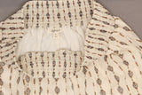 Style & Co. Women's Asymmetrical Ivory Printed Midi Skirt. 100026215