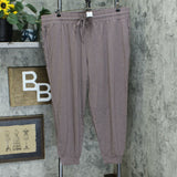 AnyBody Women's Plus Size Cozy Knit Slub Jogger