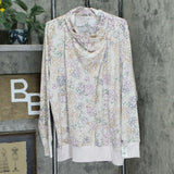 Cuddl Duds Plus Size Lightweight Comfort Drape Front Cardigan