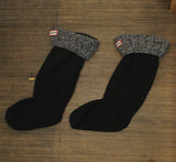 Hunter Women's Original Cable Knit Cuff Fleece Boot Socks