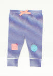 Cat & Jack new Infant Striped Unlined Pants Navy 3M - 6M 07165