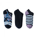 A New Day Women's Sporty Floral Low Cut Casual Socks 3 Pack