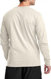 Champion Men's Script-Logo Long Sleeve T-Shirt Tee