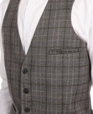NWT Bar III Men's Slim-Fit Plaid Suit Separate Vest. HOCHVC7Y61 X-Large