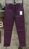 DG2 by Diane Gilman Women's Petite Virtual Stretch Novelty Skinny Jeans