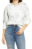 Sub Urban Riot Womens Cloud Wash Willow Pullover Crewneck Sweatshirt