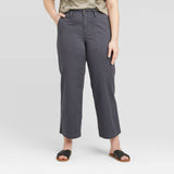 Universal Thread Women's High Rise Wide Leg Cropped Jeans