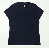 Hanes NEW Nano-T Ladies Junior Fit Short Sleeve T Shirt Navy Medium 00539