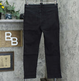 LOGO by Lori Goldstein Straight Leg Tuxedo Stripe Jeans
