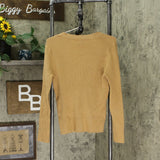 A New Day Women's Ribbed Long Sleeve Button Front Cardigan Sweater