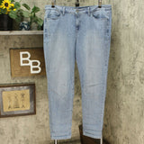 Laurie Felt Plus Size Classic Denim Boyfriend Jeans Light Wash 18W