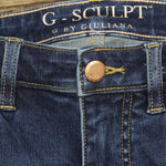 G BY GIULIANA Womens Lycra Inside Slit Boot-Cut Jean