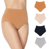 Rhonda Shear 4 Pack Seamless High Waist Ahh Brief Panties