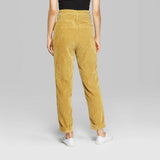 Wild Fable Women's High-Rise Belted Corduroy Paperbag Pants