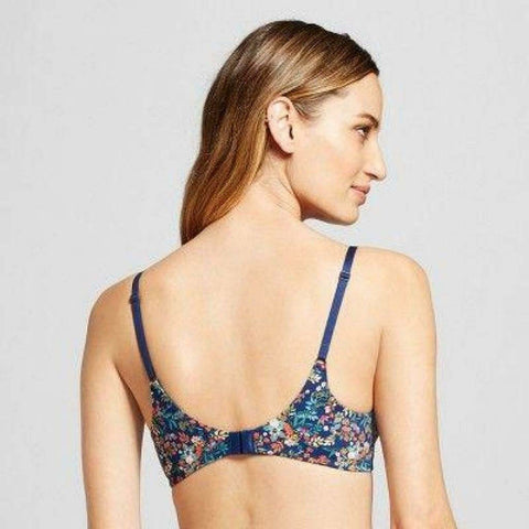Gilligan & O'Malley Everyday Lace Lightly Lined Haltered Bra