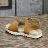 Cat & Jack Toddler Girls' Shaelyn Footbed Sandals Cognac Brown 6