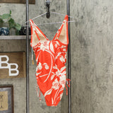 Kona Sol Women's Side Cinch High Coverage One Piece Swimsuit