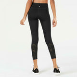 Ideology Women's Perforated Ankle Leggings