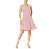 Charter Club Women's Lace Fit and Flare Dress