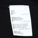 INC International Concepts Men's Cashmere Blend Sequin Skull Sweater Black 2XL