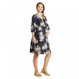 Isabel Maternity by Ingrid & Isabel Floral 3/4 Sleeve Fit And Flare Dress