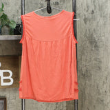 NWT Curations Womens Embroidered Knit Tank. 636920 Medium