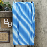 Antthony Women's Plus Size Ocean Waves Tie Dye A-Line Skirt