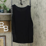 DG2 by Diane Gilman Women's Mixed Media Easy Tank Top
