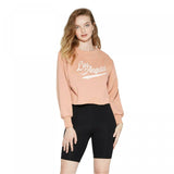 Wild Fable Women's Crewneck Los Angeles Cropped Sweatshirt