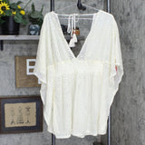 Xhilaration Juniors' Crochet Cut Out Back Cover Up Dress AFN75