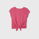 All In Motion Women's Short Sleeve Tie Back V-Neck T-Shirt