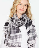 Calvin Klein Women's Abstract Chiffon Scarf