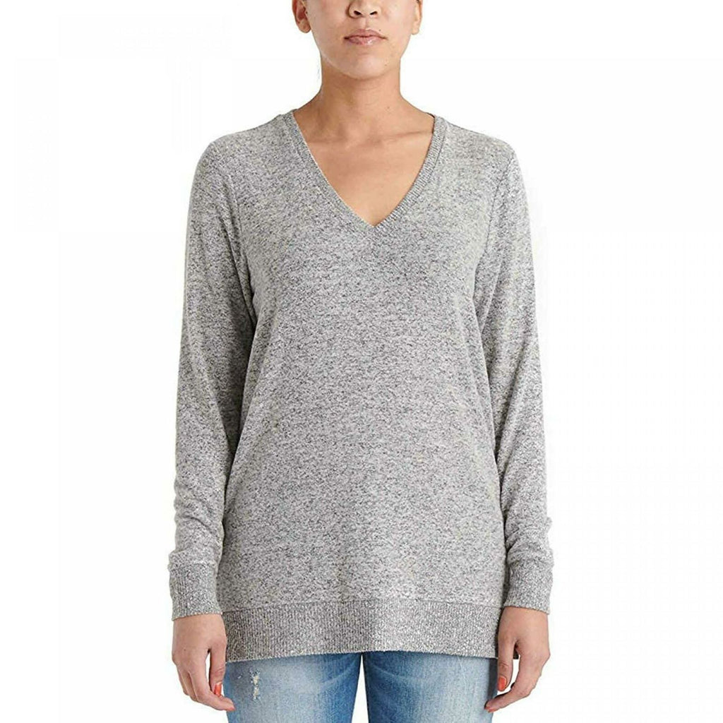 Lucky Brand Women's V-Neck Tunic Soft Cloud Knit Sweater