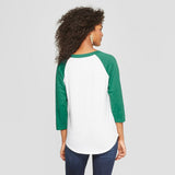 FREEZE Women's 3/4 Sleeve Living My Best Life Raglan Graphic T-Shirt