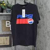 Nana Judy Men's Pepsi Vintage-Inspired Logo T-Shirt Vintage Black M